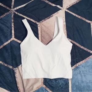 Lululemon Align Tank Sports Bra in White Opal - Size 4 - NWOT